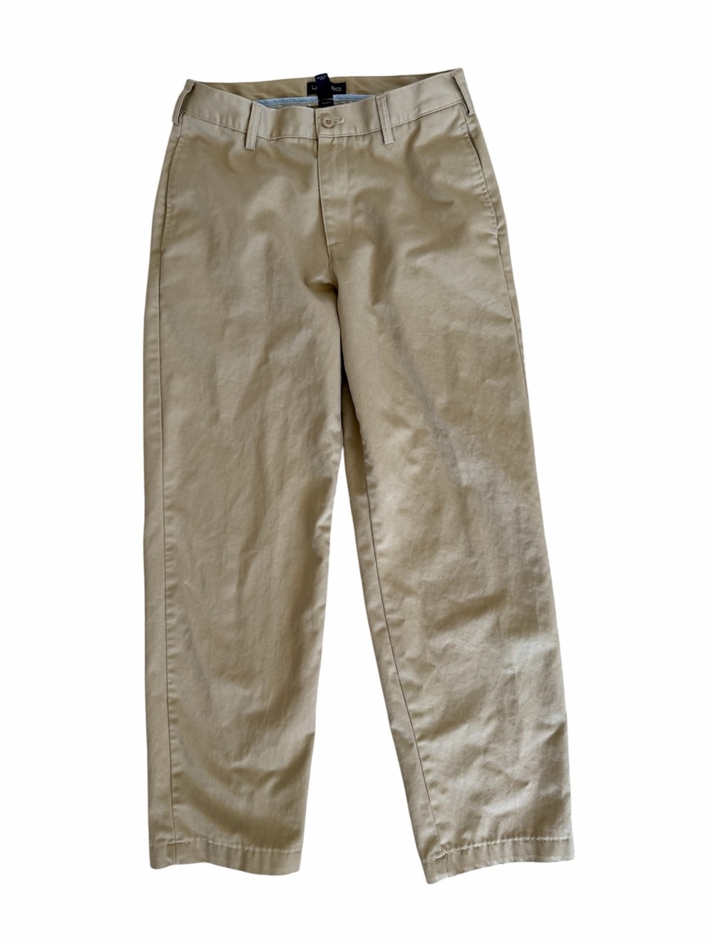 Lands' End Men's Khaki Pants 100% Cotton 30X29